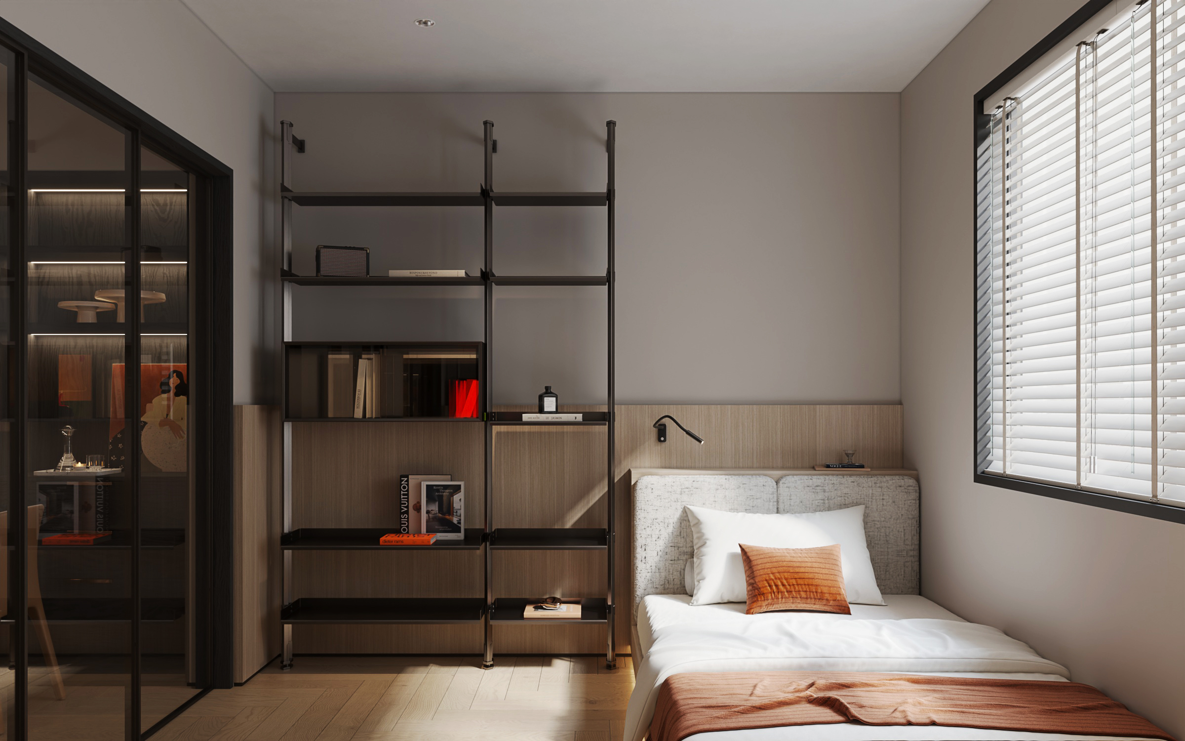 phong-ngu-ket-hop-lam-viec-phong-cach-contemporary