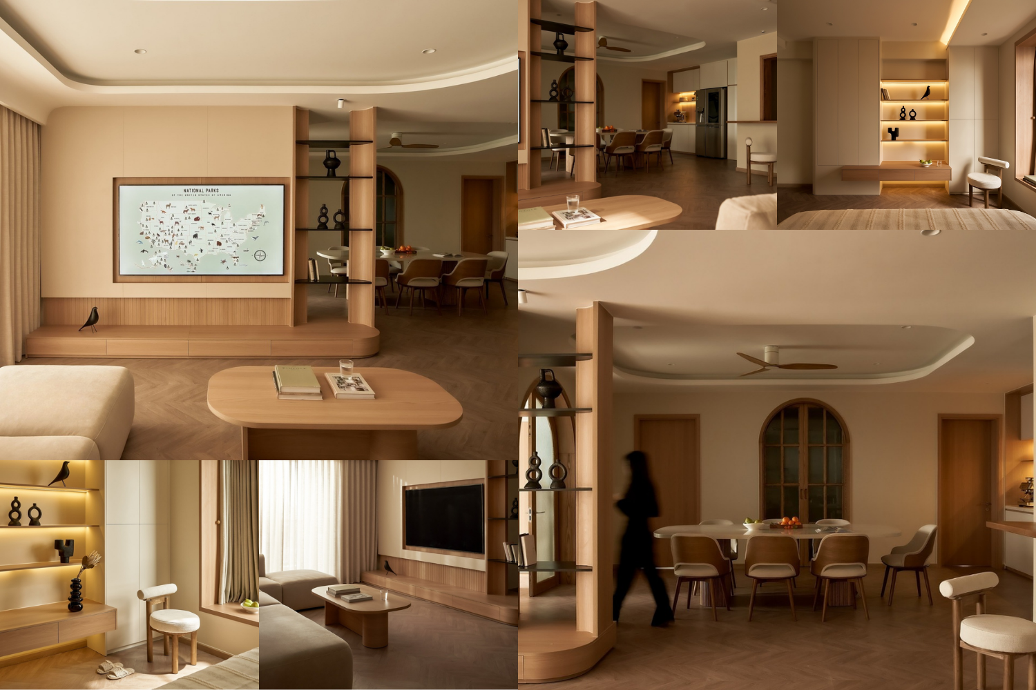 thiết kế nội thất căn hộ 90m2 hà nội