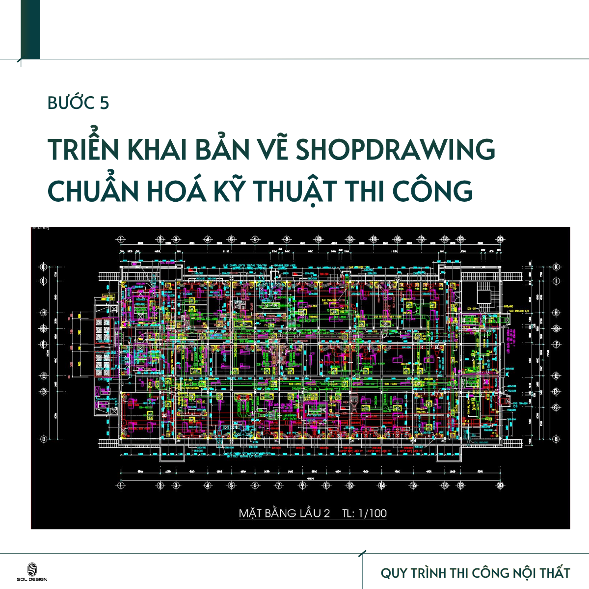 Bản vẽ shopdrawing thi công nội thất