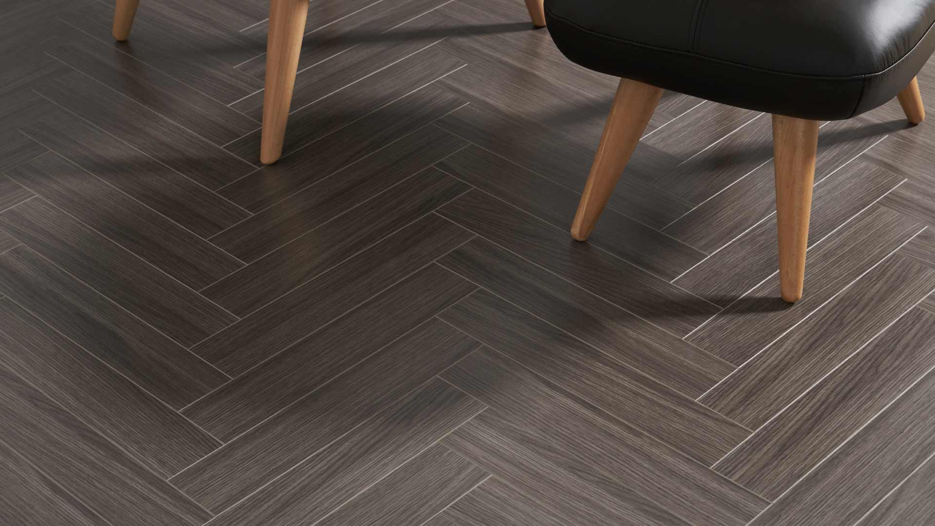 Nội thất sàn gỗ lát xương cá trong không gian hiện đại tạo hiệu ứng thẩm mỹ sang trọng