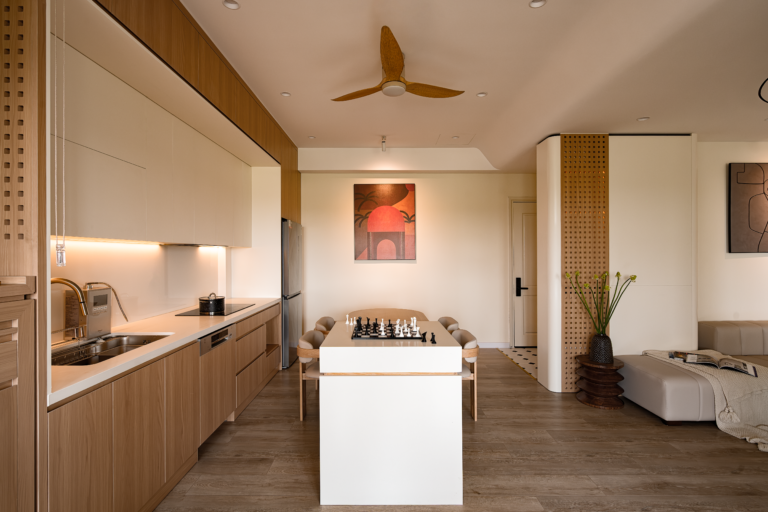 kitchen&living room